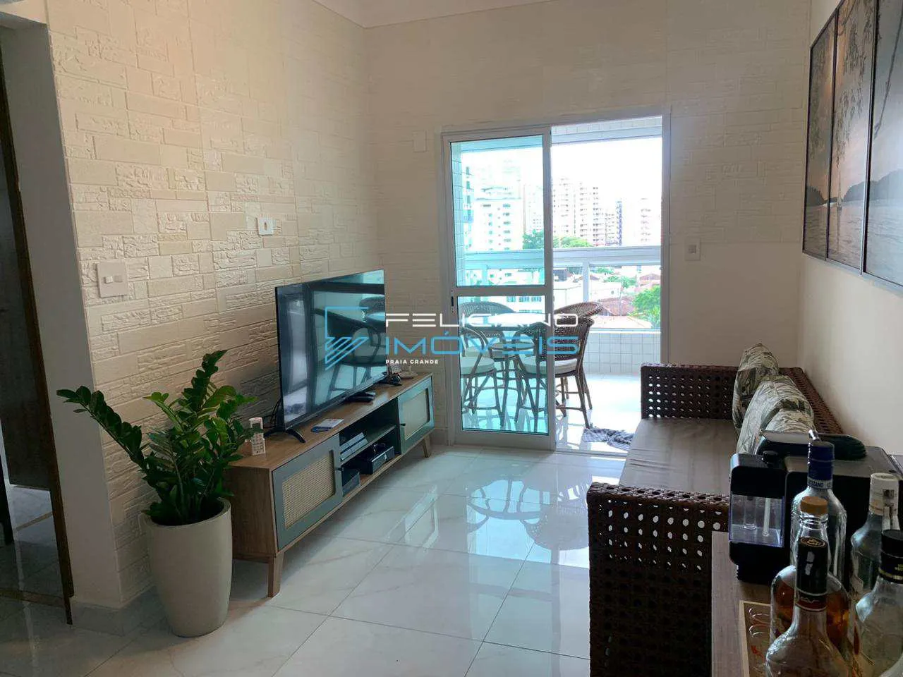 Imagem Apartamento com 2 quartos, Tupi, Praia Grande - R$ 542 mil, Cod: 5960