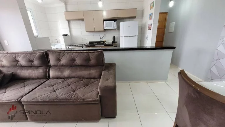 Imagem Apartamento com 2 dormitórios à venda, 70 m² por R$ 480.000,00 - Jardim Imperador - Praia Grande/SP