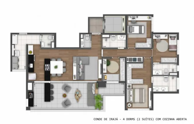 Imagem Apartamento com 4 Quartos à Venda, 155 m² em Vila Mariana - São Paulo