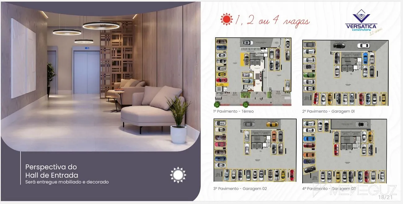 Imagem Apartamento 2 quartos na planta em Guarapari - Resiencial Duna, empreendimento na quadra do mar com lazer completo em 100 meses