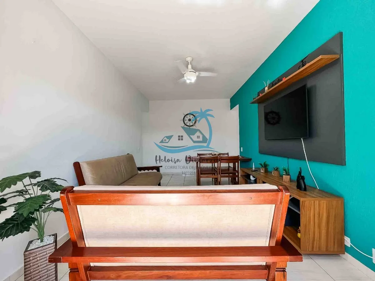 Imagem Apartamento com 2 dormitórios à venda no Tenório em Ubatuba a 350 metros da praia