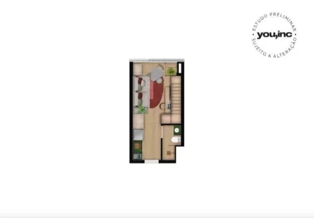 Imagem PARK MARIANA LIFE BY YOU,INC - Apto de 25m² (NR), localizado a apenas 400m do metrô Vila Mariana!