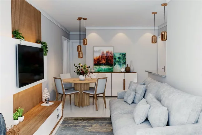 Imagem APARTAMENTO COM 75.52 m² - CAIÇARA - PRAIA GRANDE SP