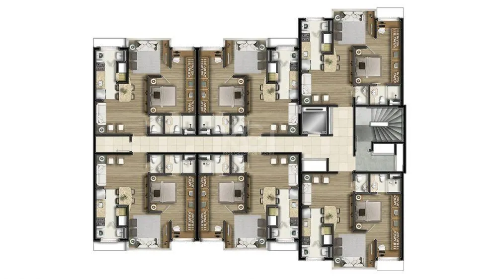 Imagem Apartamento 1 dormitório com suíte ,lavabo e vaga próximo ao Hospital Moinhos de Vento