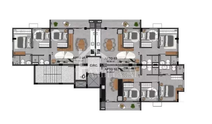 Imagem Apartamento no Bairro Bom Retiro