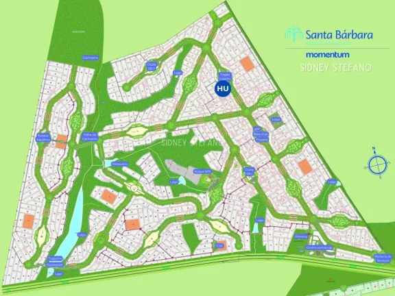 Imagem Terreno a venda no Santa Bárbara Resort Residence