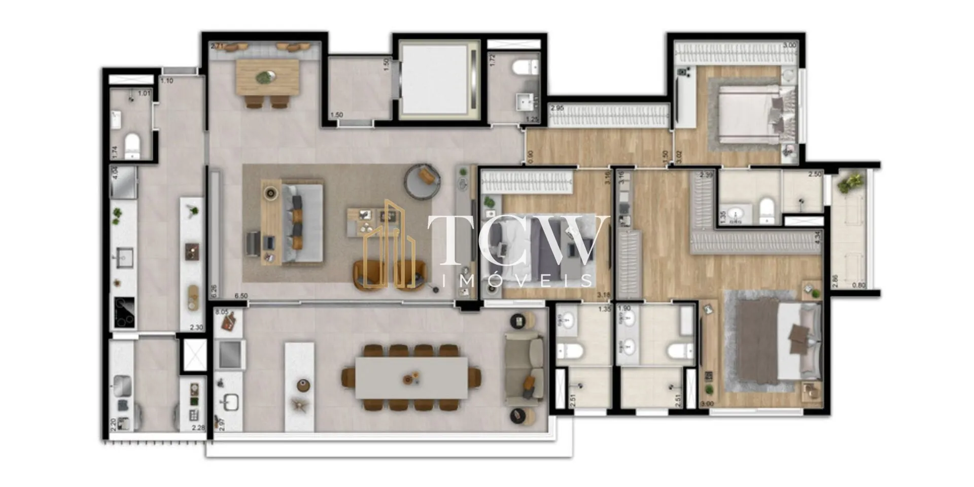 Imagem Apartamento à venda no bairro Brooklin Paulista - São Paulo/SP, Zona Sul