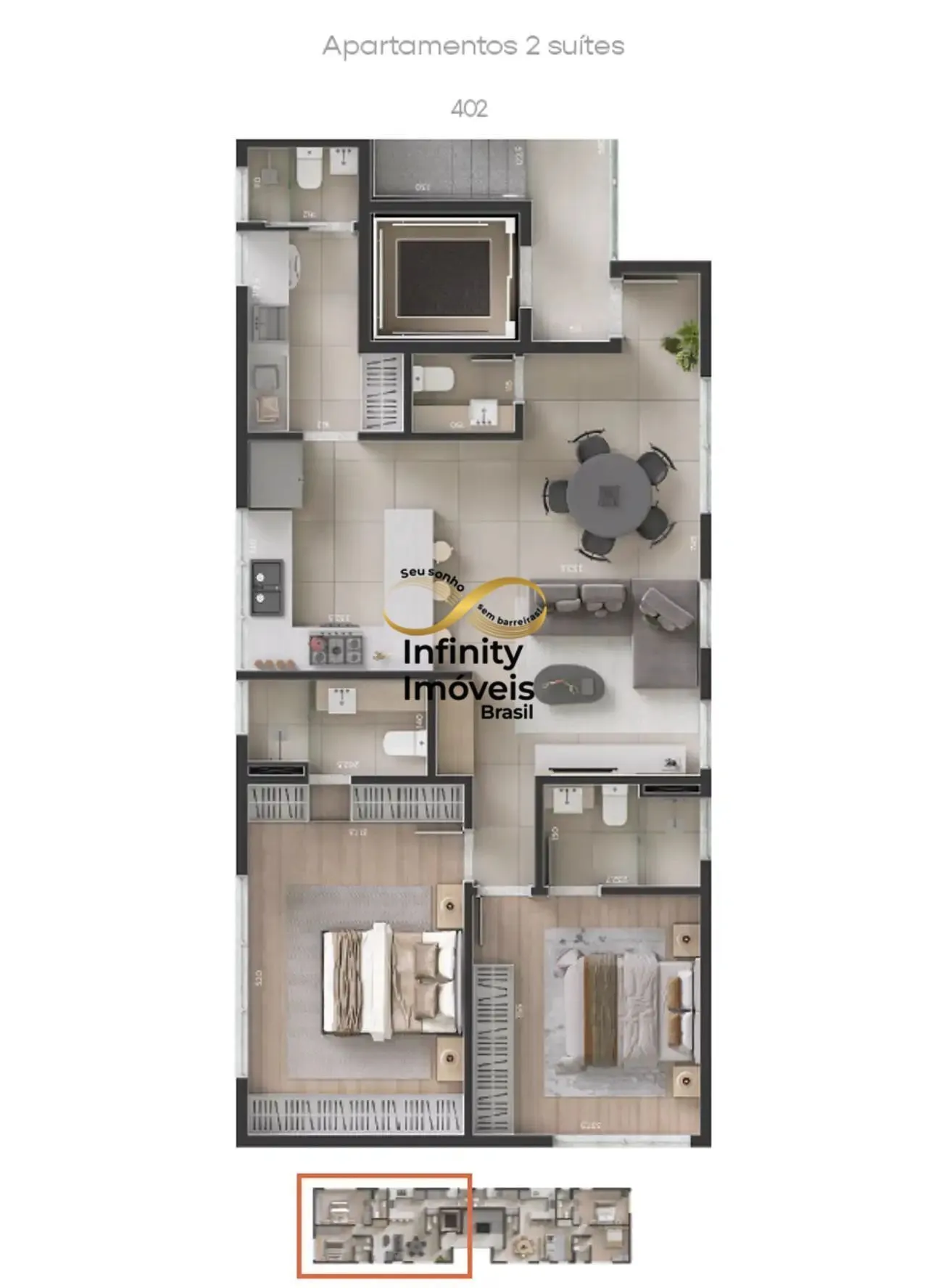 Imagem Distinto - Apartamento à venda no bairro Gutierrez - Belo Horizonte/MG