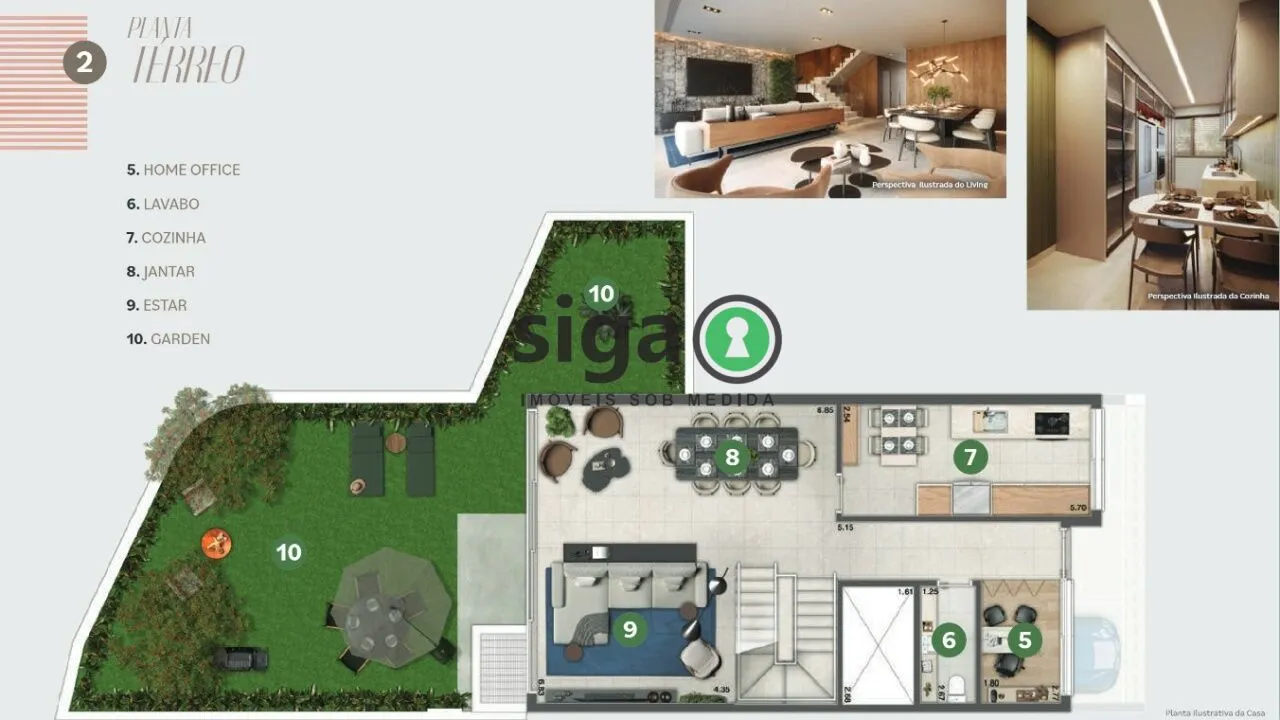 Imagem Casa em condomínio para venda na Cidade Jardim 4 suítes, São Paulo - SP