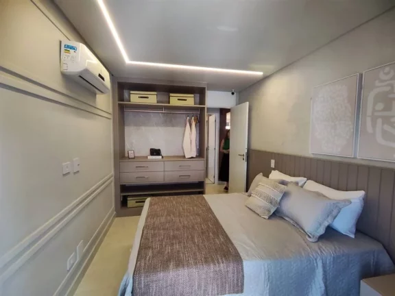 Imagem Apartamento com 2 dorms, Maracanã, Praia Grande - R$ 527 mil, Cod: 1397