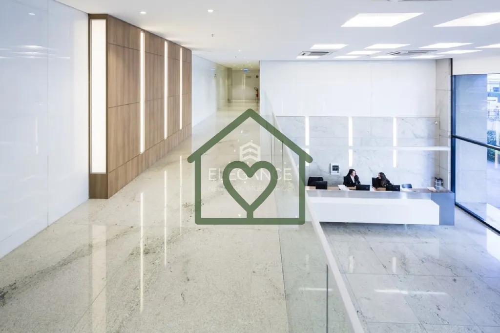 Imagem Sala comercial de alto padrão em condomínio de luxo com 40 m2 totalmente decorada e mobiliada por ...
