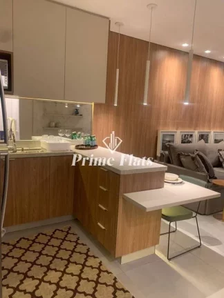 Imagem Flat disponível para venda no Le Bougainville, com 56m², 1 dormitório e 1 vaga de garagem