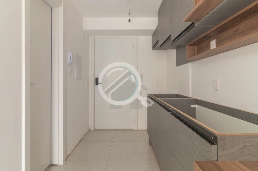 Imagem Apartamento Studio com 27m² totalmente mobiliado e equipado, pronto para morar, decoração moderna...
