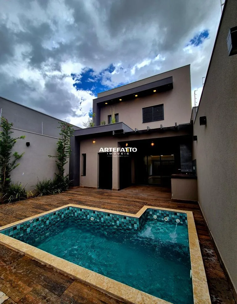 Foto do imóvel Casa à venda em Franca, Jardim Três Colinas, com 3 quartos, 147m2 em Rua Domingos Chicaroni