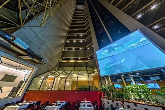 Imagem Flat disponível para locação no Hotel Massis, com 50m², 1 dormitório e 1 vaga de garagem