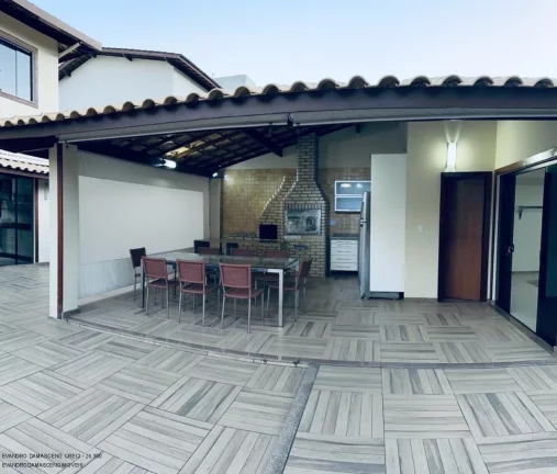 Imagem Casa de alto padrão em condomínio para locação em Catu de Abrantes, Camaçari-BA: 5 quartos, 5 suítes, 3 salas, 1 banheiro, 4 vagas, 500m².