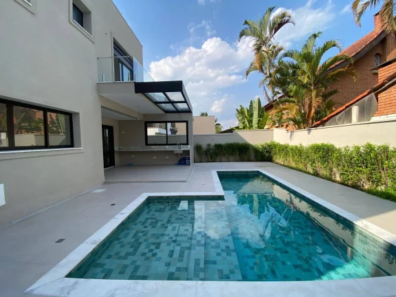 Imagem Casa com 4 dormitórios à venda, 276 m² por R$ 5.300.000,00 - Residencial Tres (Alphaville) - Santana de Parnaíba/SP