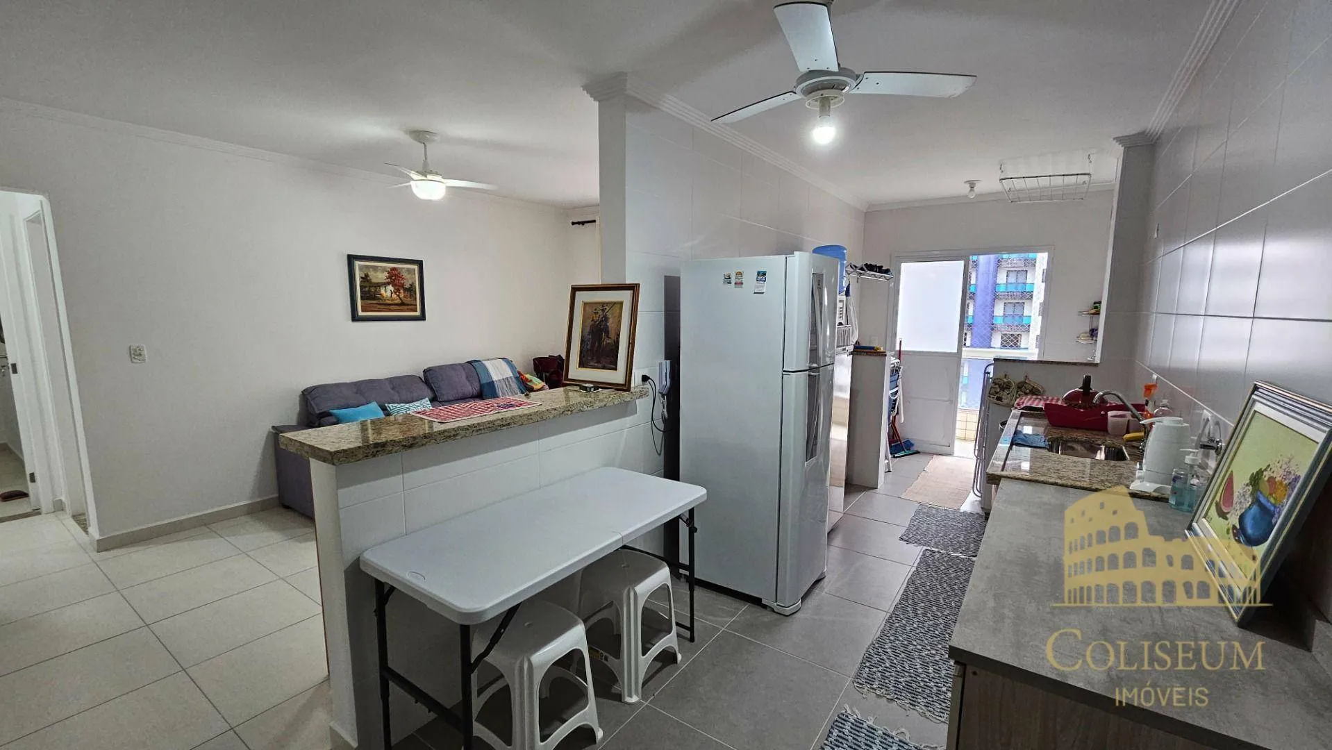 Imagem Apartamento com 3 dormitórios à venda, 122 m² por R$ 890.000,00 - Vila Guilhermina - Praia Grande/SP