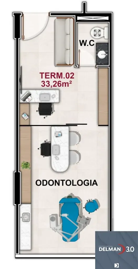 Imagem Sala Comercial à Venda, 33,19 m² em Jatiúca - Maceió
