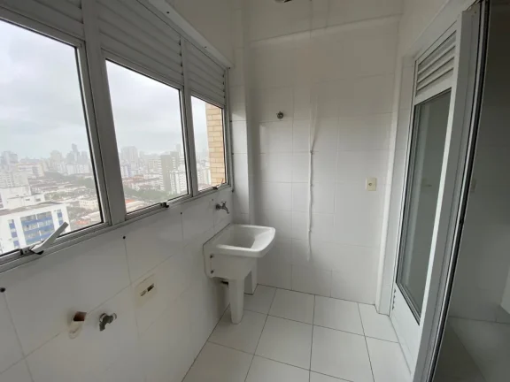 Imagem Ótimo apartamento a venda em Santos na Vila Belmiro, vazio.