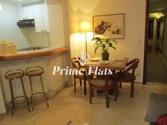 Foto do imóvel Flat disponível para venda Golden Tower Residence no Itaim Bibi, com 42,22m², 1 dormitório e 1 vaga em Avenida Cidade Jardim
