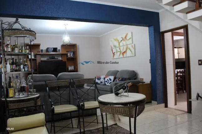 Imagem Sobrado à Venda com 3 dormitórios 3 vagas com Casa nos Fundos, Homero Thon , Santo André