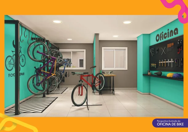 Imagem Ipiranga | 2 Dormitórios | 37m² | Apenas 8 minutos a pé até a estação Tamanduateí do Metrô
