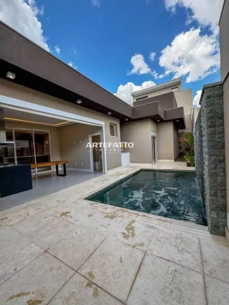 Imagem Casa de condomínio à venda, no Villa Piemonte, , Parque Universitário, com 3 quartos, 216m2
