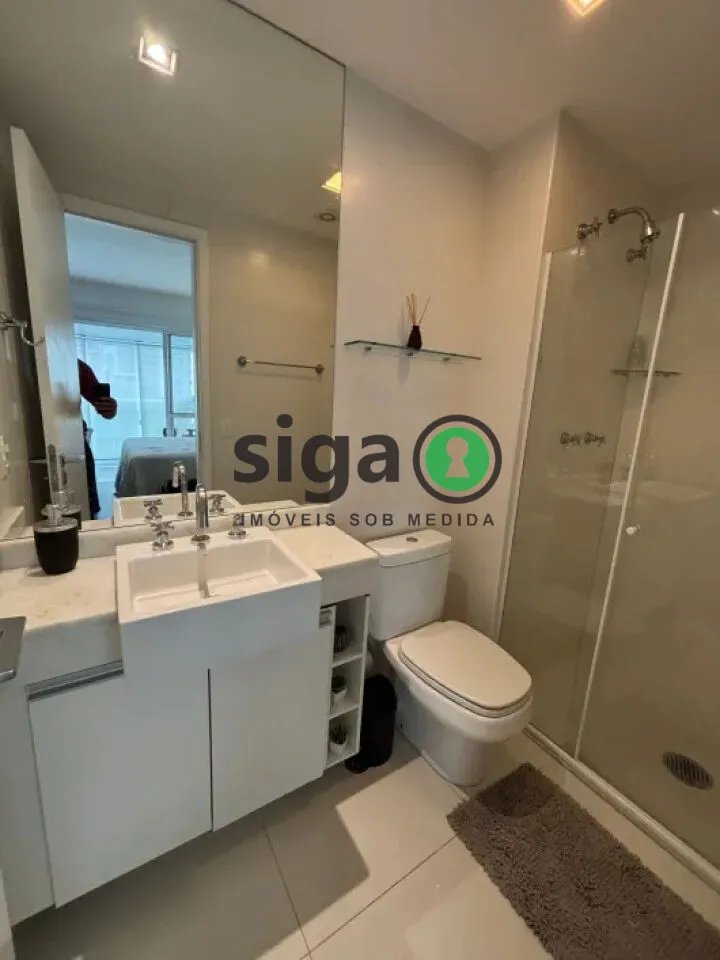 Imagem Apartamento com - 50 m² - Mobiliado - Varanda Envidraçada - Condomínio Brookfield Home Design