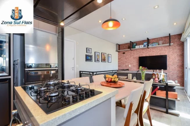 Imagem Apartamento à Venda Na Vila Mariana Com 2 Suítes e 2 Vagas - Varanda Gourmet