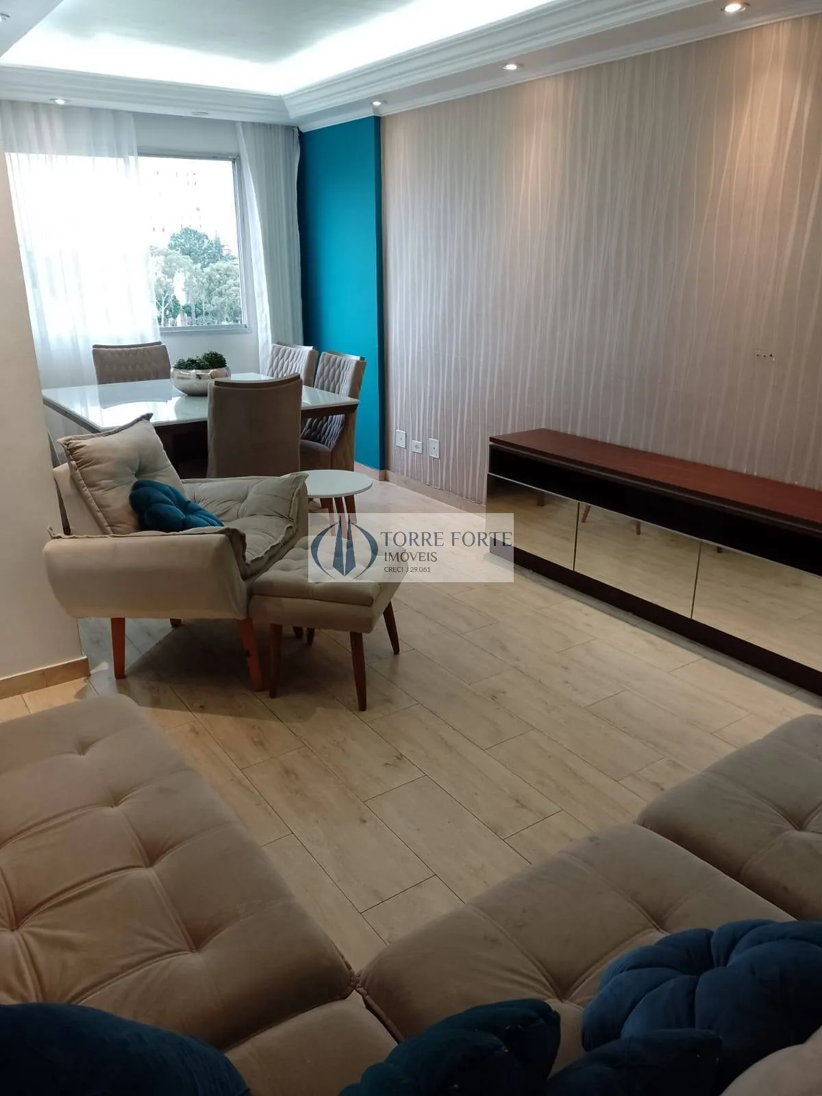 Imagem Lindo Apartamento com 3 dormitorios 1 vaga na Vila Ema.