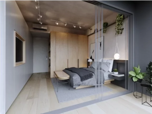 Imagem Apartamento a venda com 33m2 (suíte) sem vaga - Pinheiros - São Paulo - SP Em localização privil...