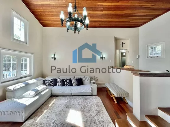 Imagem Casa mobiliada c/ gourmet, piscina aquecida e sauna