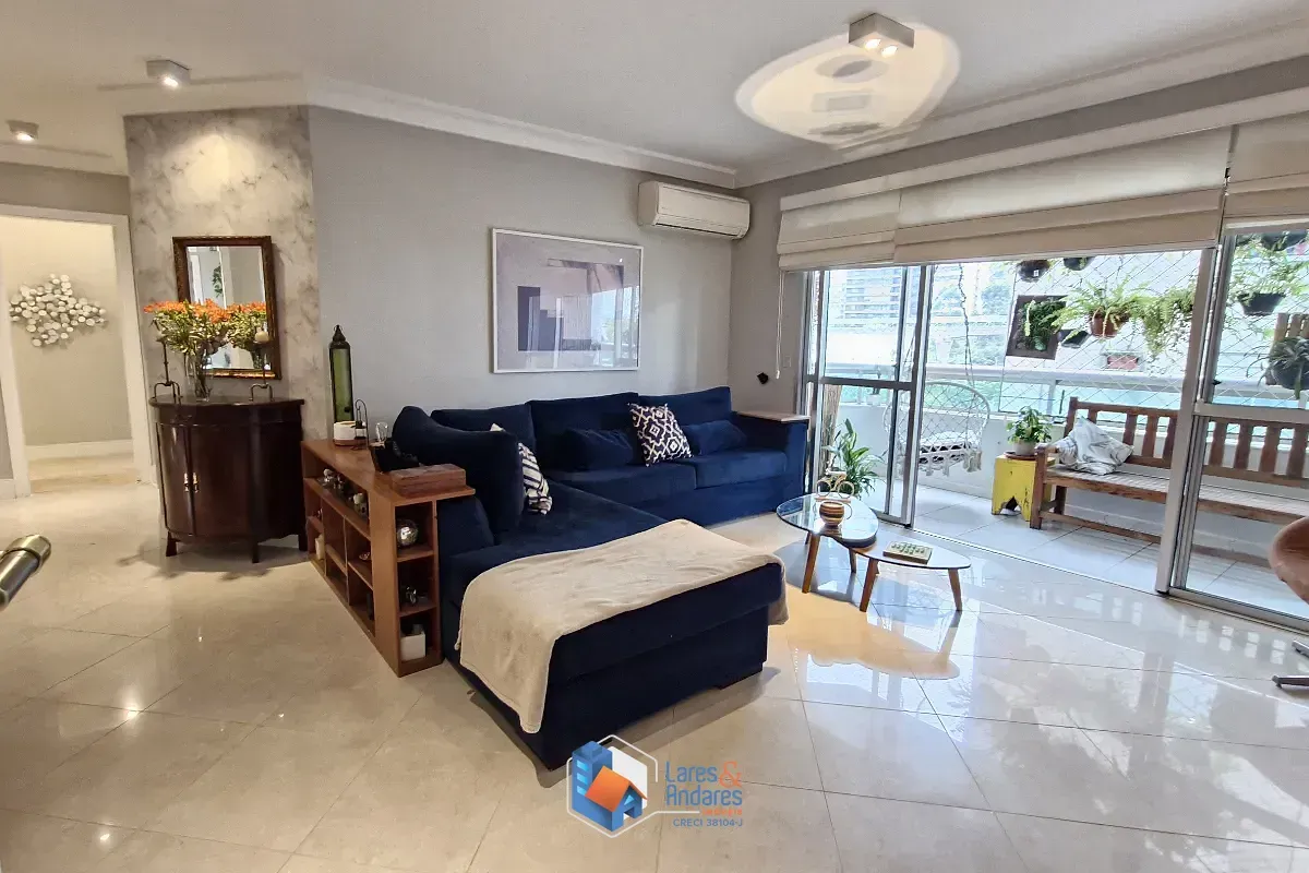 Imagem Apartamento para venda em Brooklin Paulista com 3 quartos, sendo 3 suítes, 169m²