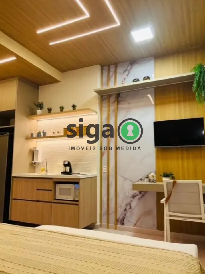 Imagem Apartamento de 27m² mobiliado à venda no Brooklin