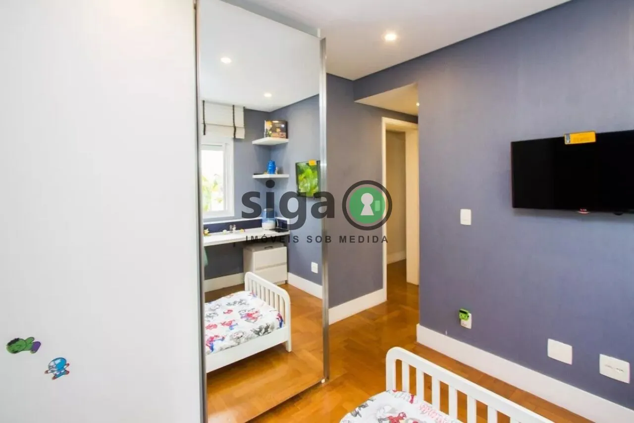 Imagem Apto 173 m², 4 dorms, 3 suítes, 2 vagas determinadas + Depósito privativo.