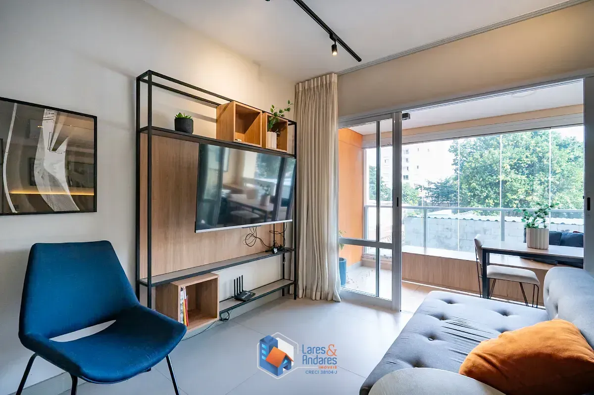 Imagem Studio para venda em Campo Belo com 1 quarto, 40m²