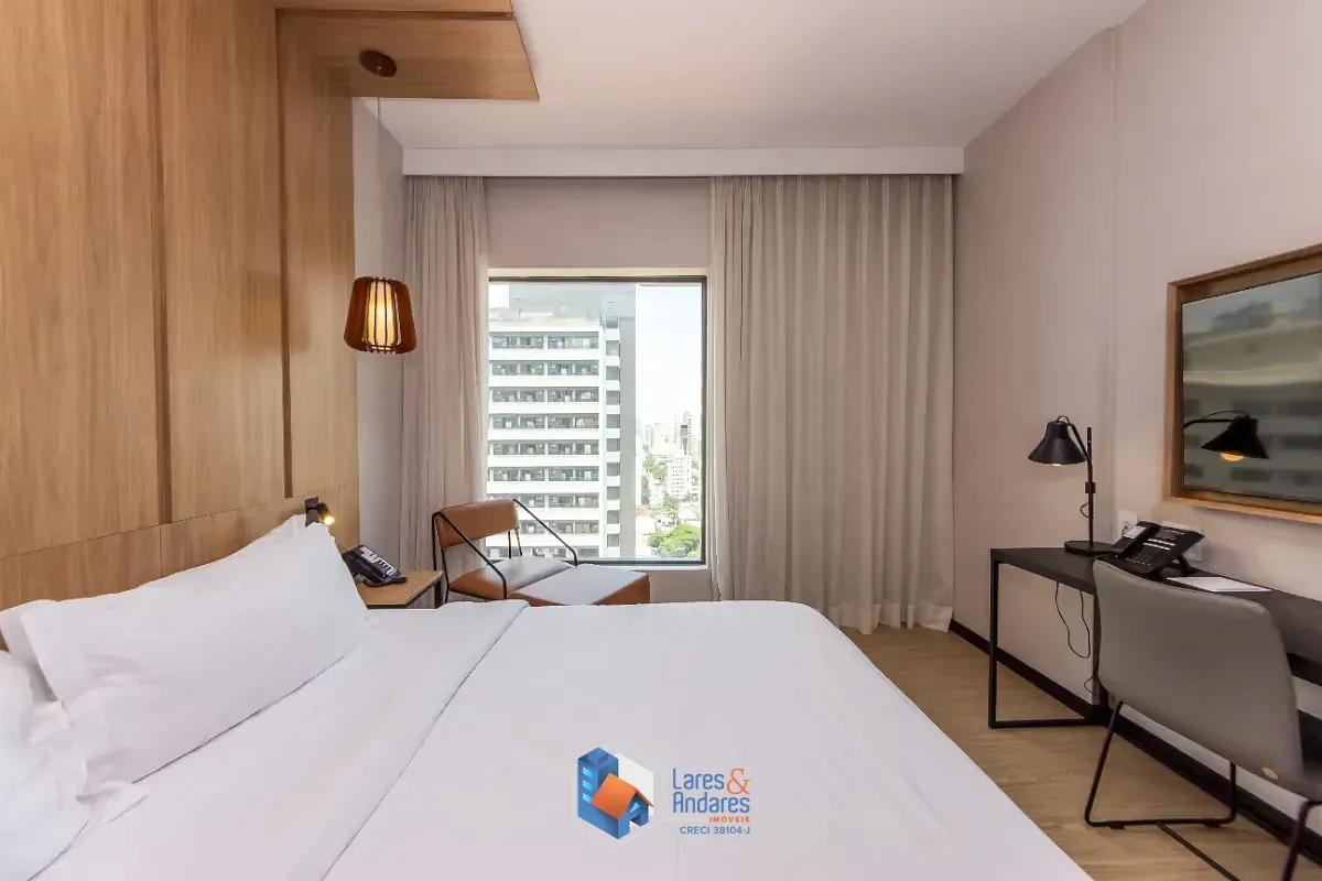 Imagem Flat para venda em Pinheiros com 1 quarto, sendo 1 suíte, 24m²
