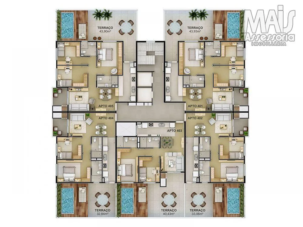 Imagem Apartamento para Venda em São Leopoldo / RS no bairro Centro