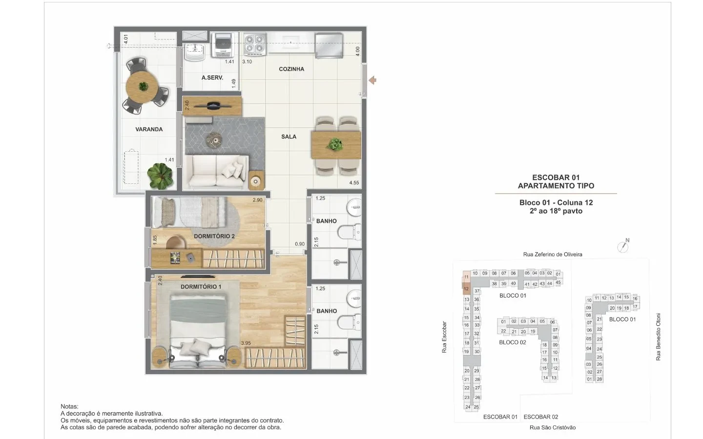 Imagem Apartamento com 2 Quartos à Venda, 53 m² em São Cristóvão - Rio de Janeiro