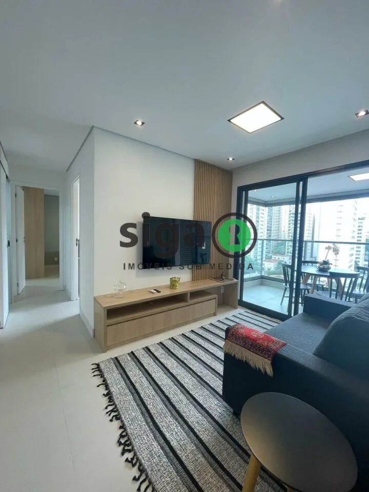 Imagem Apartamento no Jardim América para Locação com 59,80m Mobiliado 2 quartos sendo 1 suite, 1 vaga