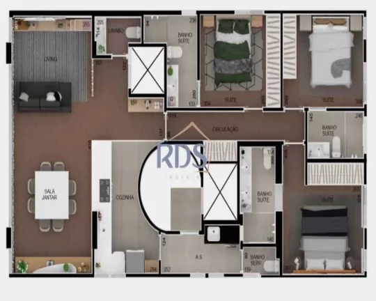 Imagem Apartamento - Padrão / Residencial / Jardim Europa