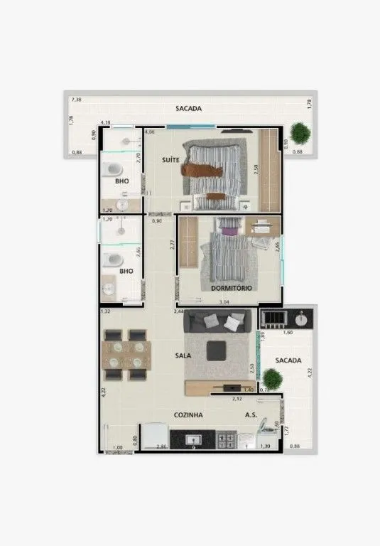 Imagem Apartamento à Venda em Guilhermina, Praia Grande - SP