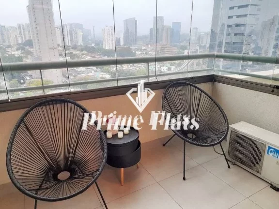 Imagem Flat disponível para locação no Gran Estanconfor Veranda Berrini, com 49m², 1 dormitório e 1 vaga