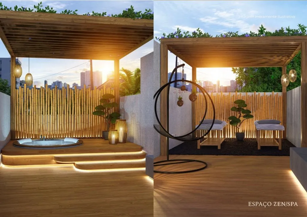 Imagem Flat com 1 dormitório à venda, 18 m² por R$ 386.126,00 - Tambaú - João Pessoa/PB