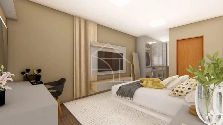 Imagem Linda mansão no condomínio Alphaville Jacuhy - 4 suites com closet