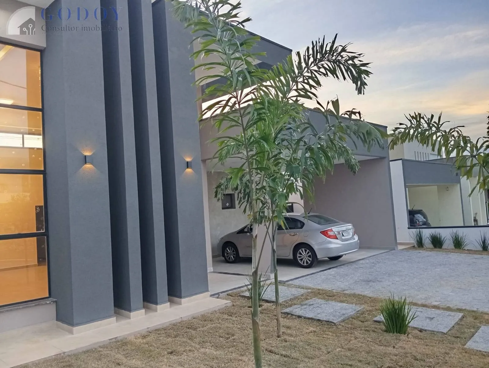 Imagem Residência Moderna com Área Gourmet, Piscina e 3 Suítes
