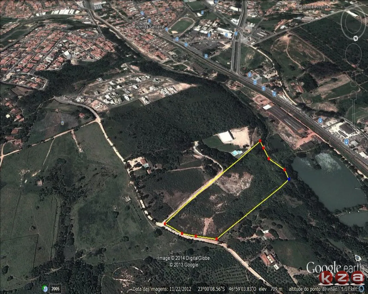 Foto do imóvel Área para construção de Vila de Casas - Valinhos / Vinhedo