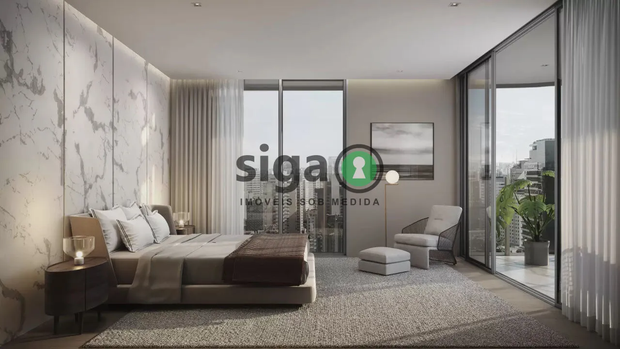 Imagem Apartamento à venda no Itaim Bibi com 4 Suítes e 5 Vagas - São Paulo