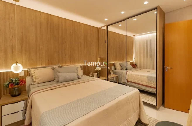 Imagem Apartamento Padrão, 3 quartos com suíte, churrasqueira a carvão na varanda
